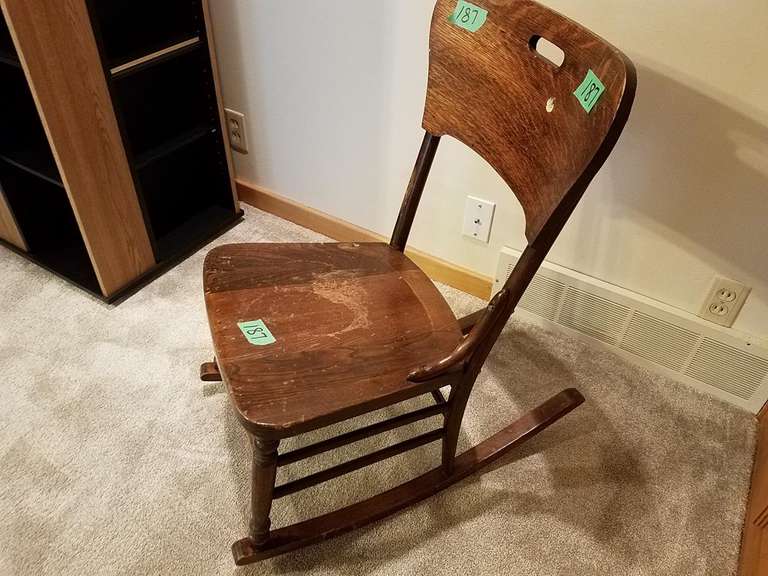 Sewing Rocking Chair - Adam Marshall Land & Auction, LLC