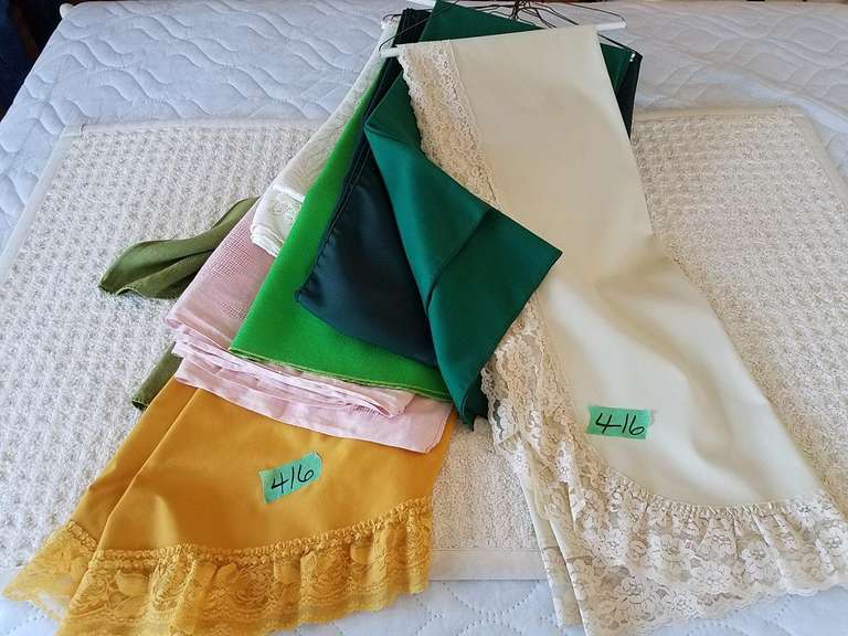 Table Linens Adam Marshall Land & Auction, LLC