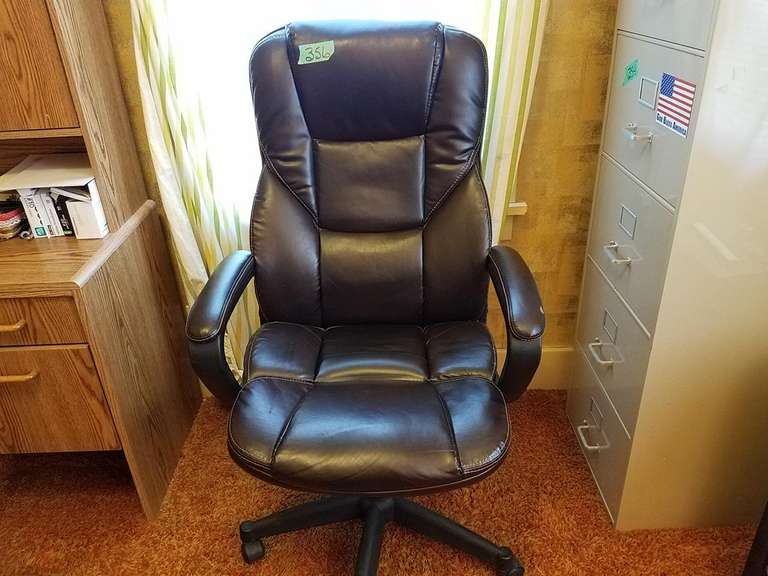 Office Chair (Damage on Back) Adam Marshall Land & Auction, LLC