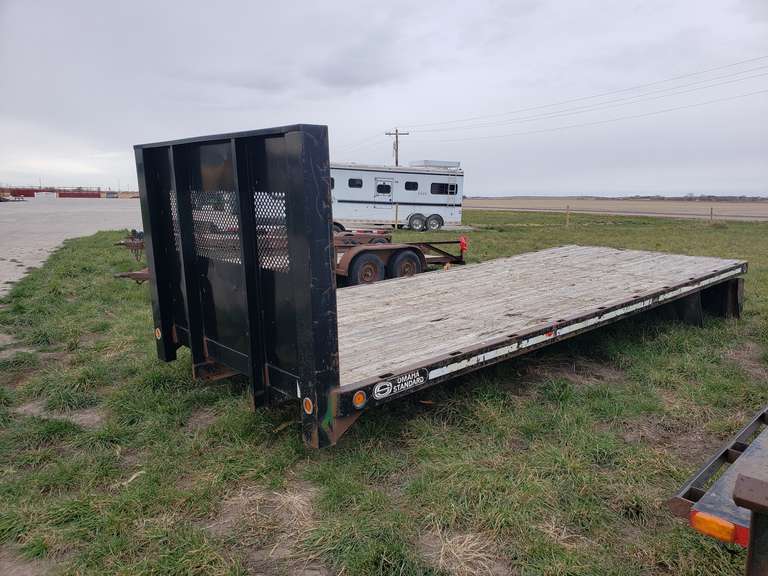 Omaha Standard 20FT Truck flatbed Adam Marshall Land & Auction, LLC