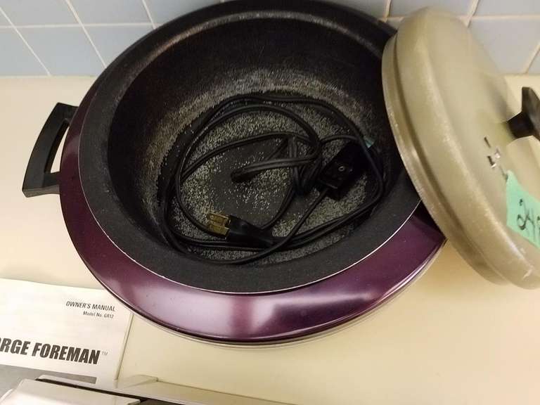 Foreman and Rice Cooker Adam Marshall Land & Auction, LLC