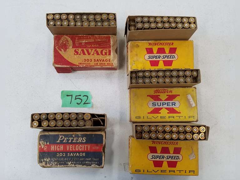 Assorted 303 Savage (16 Rds + 4 X 20 Brass Only) Adam Marshall Land