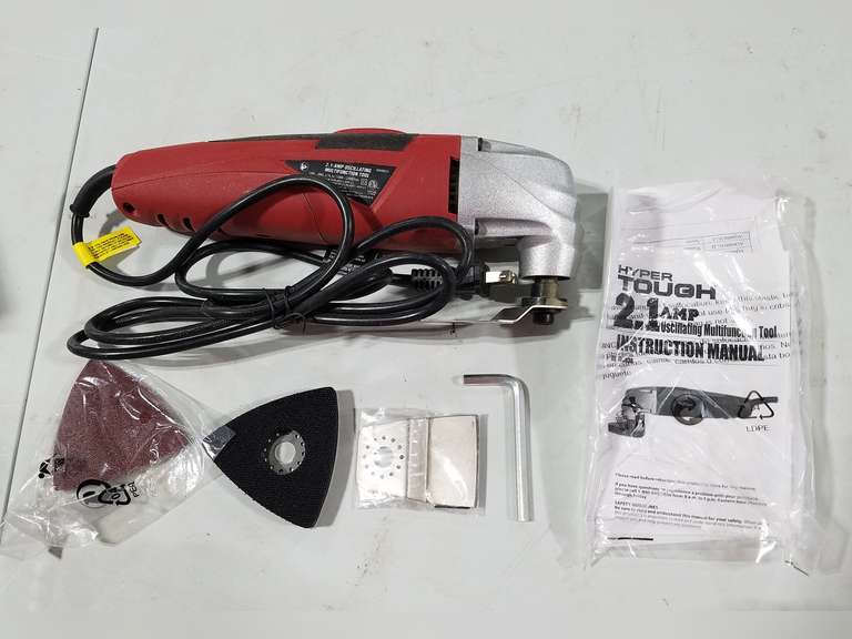 Hyper Tough 2.1 Amp Oscillating Tool Adam Marshall Land & Auction, LLC