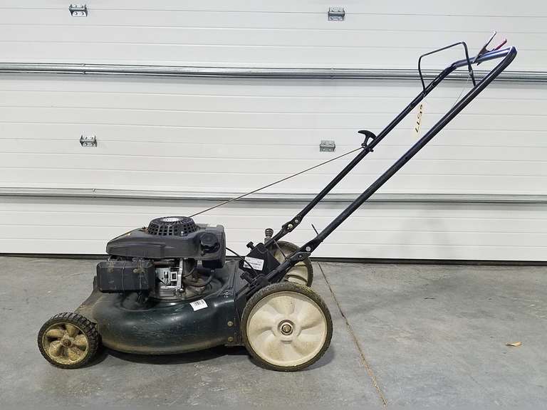 YardMan High Wheel Mower Self Propelled Adam Marshall Land & Auction, LLC