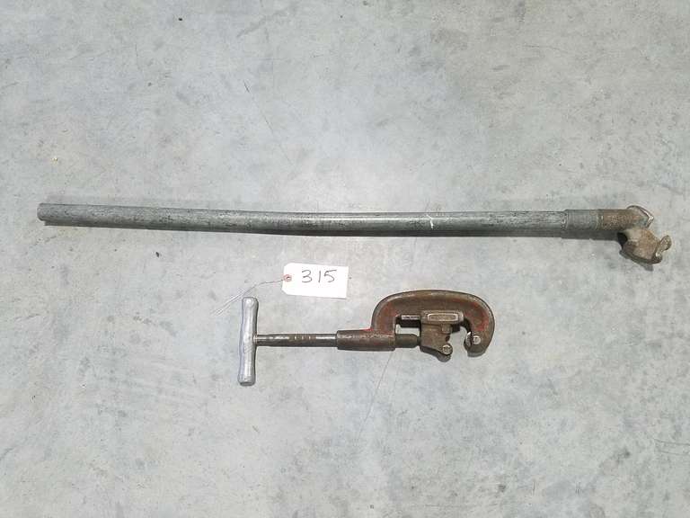 Ridgid No.12 Pipe Cutter & Lakin Hickey Conduit Bender Adam Marshall