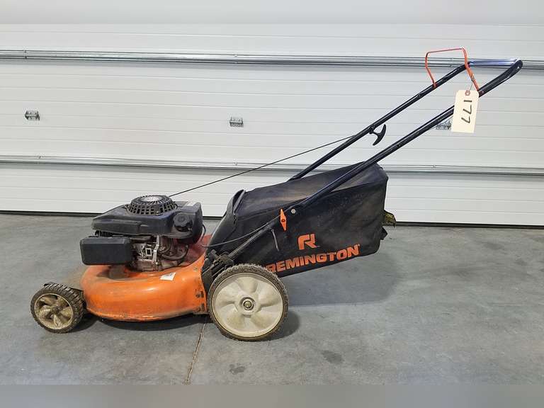 Remington RM120 21" Side Discharge, Rear Bag, Mulching Mower Adam Marshall Land & Auction, LLC