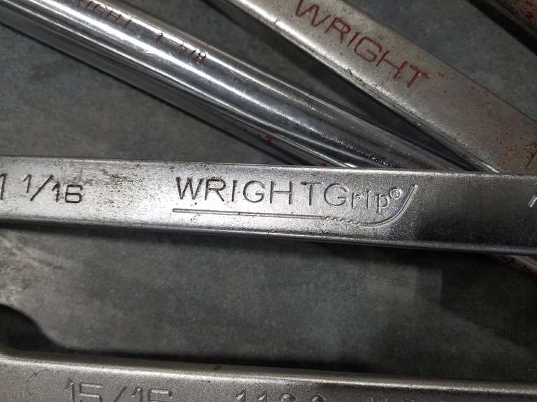Wright Grip Large Combination Wrenches (8 Pcs) Adam Marshall Land