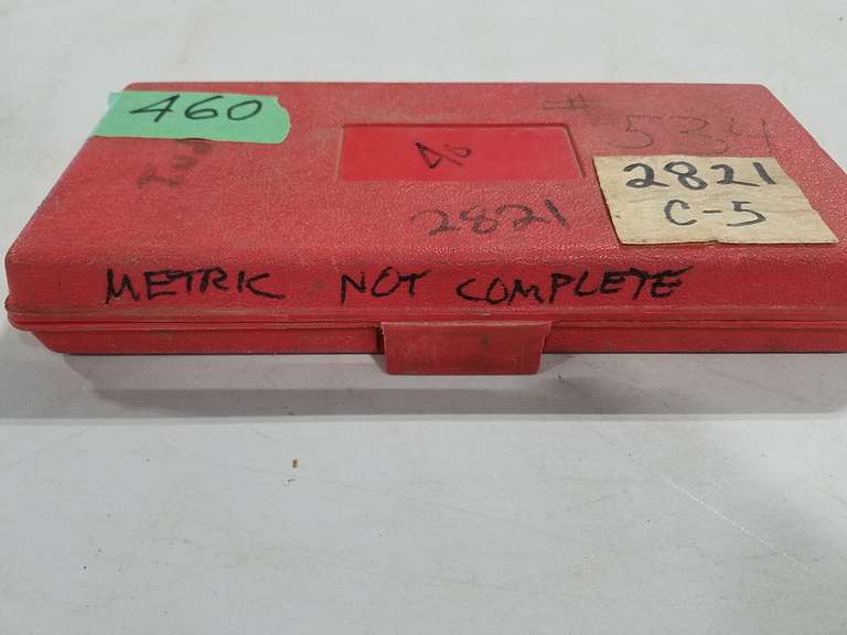 Snapon 3/8" Drive Metric Socket Set (Partial) W/Case Adam Marshall