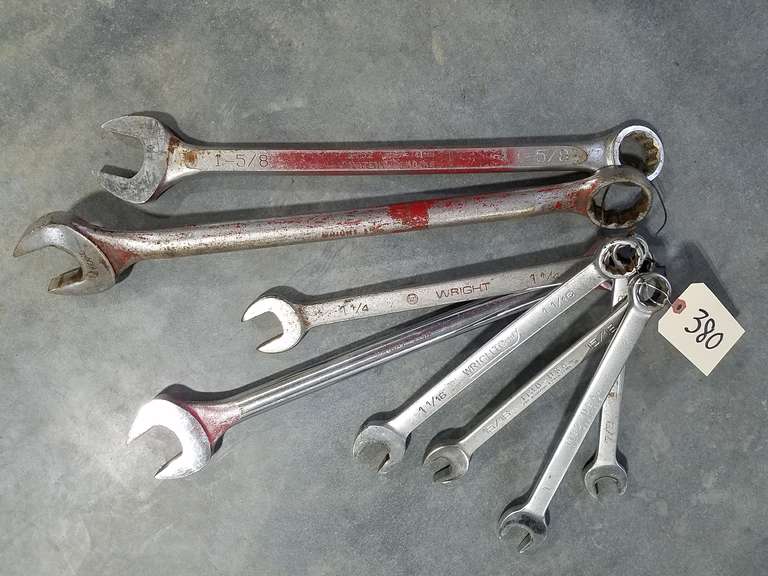 Wright Grip Large Combination Wrenches (8 Pcs) Adam Marshall Land