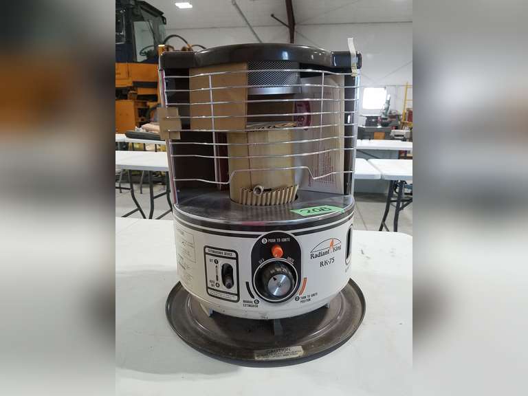 Radiant King RK75 KeroseneFired Portable Heater Unused Adam