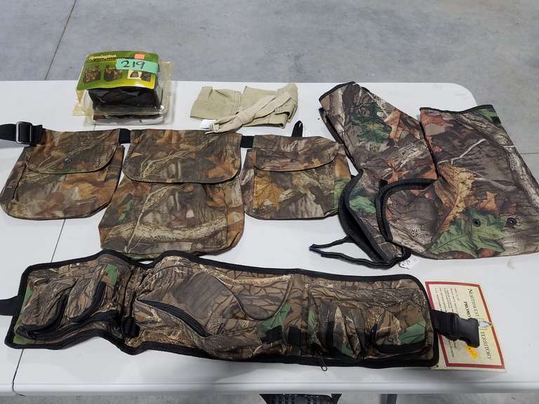 Camo Hunting Accessories ( Boot Bags, Fanny Packs, Tree Stand Saddle