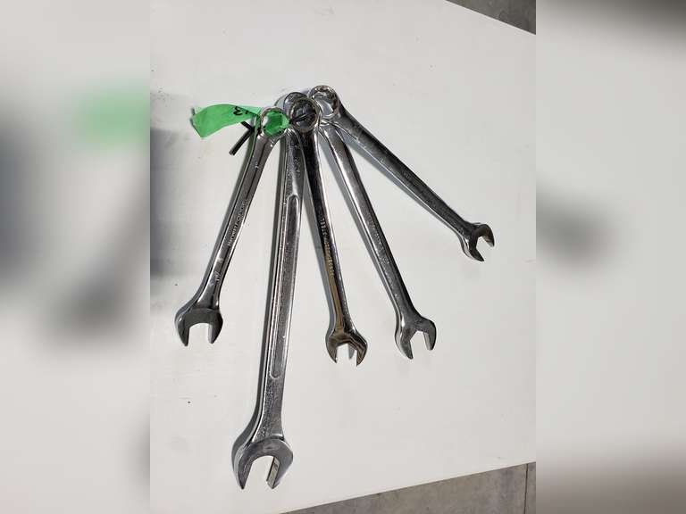 Large wrench set, 1" and up Adam Marshall Land & Auction, LLC