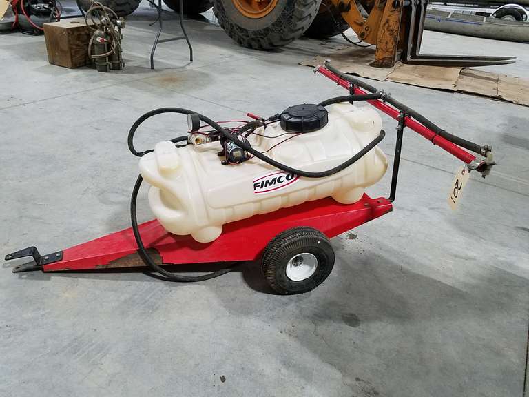 Fimco 15 Gal Pull Behind Sprayer Adam Marshall Land & Auction, LLC