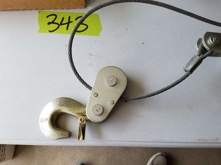 Winch, Bucket of Chains Adam Marshall Land & Auction, LLC