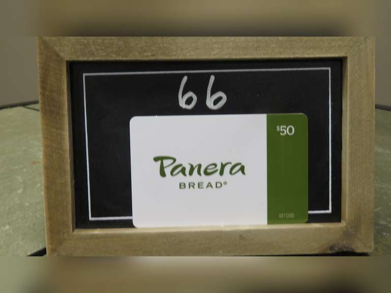 $50 Panera Gift Card - Adam Marshall Land &amp; Auction, LLC