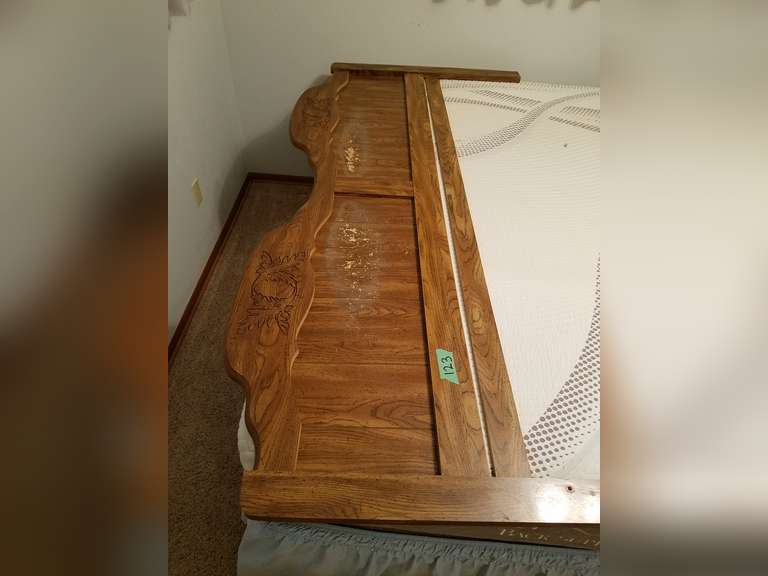 King Size Headboard Adam Marshall Land & Auction, LLC