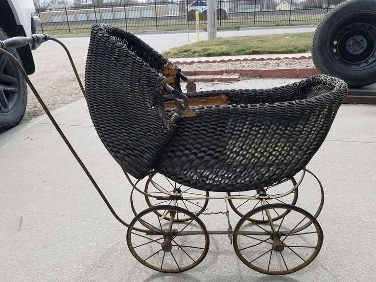 Vintage Doll Buggy Adam Marshall Land & Auction, LLC