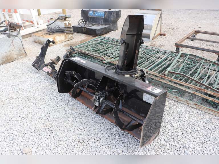 RAD 8108 Snow Blower Attachment for ExMark mower Adam Marshall Land