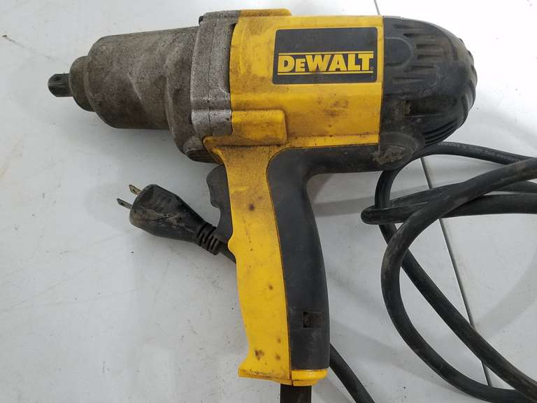 (2) DeWalt Corded 1/2 " Impact Wrenches Adam Marshall Land & Auction, LLC
