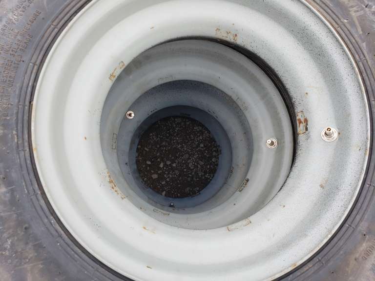 (4) Trailer House Axle Tires & Rims Adam Marshall Land & Auction, LLC