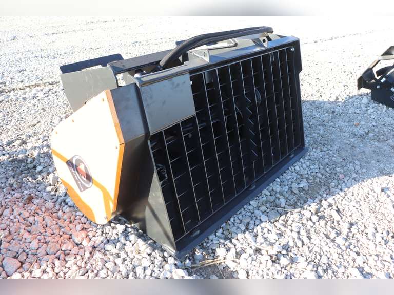 Unused Wolverine concrete mixer for skid steer Adam Marshall Land