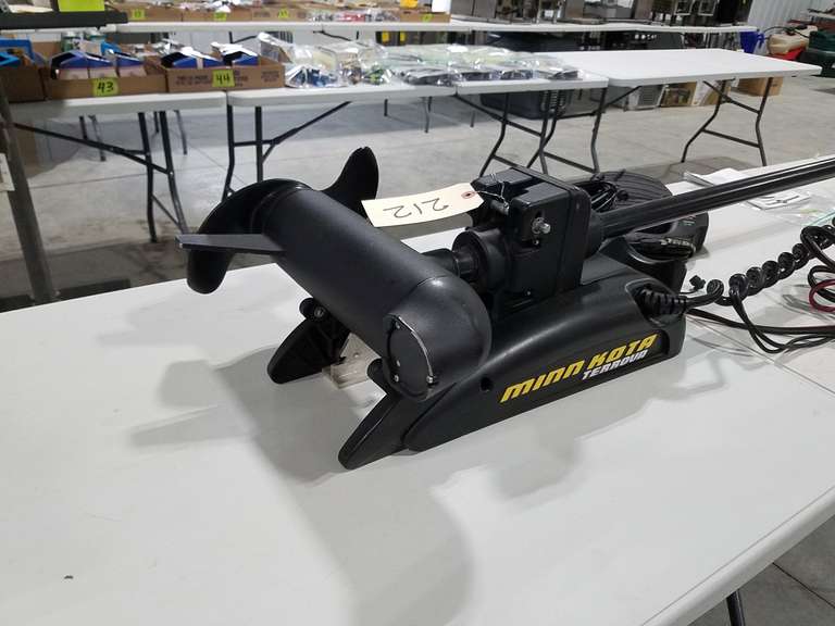 Minn Kota Terrova Trolling Motor W/Remote Control or Foot Control