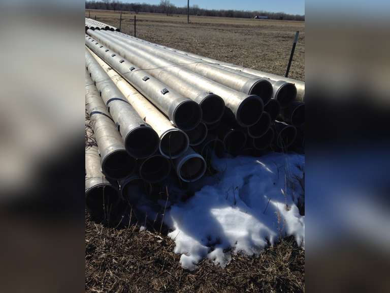 Irrigation 8" Pipe 20" gates (28) Aluminum & (7) PVC Adam Marshall
