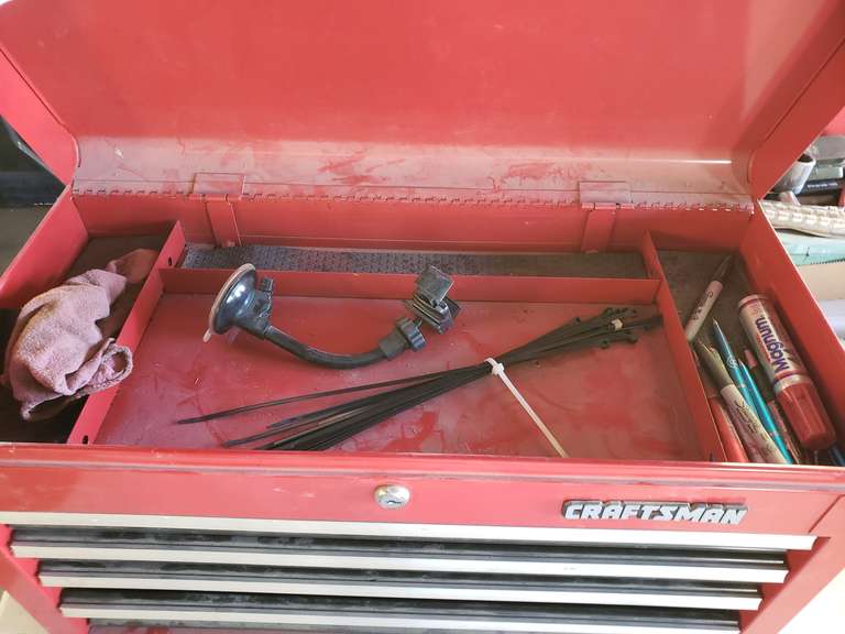 Craftsman tool box Adam Marshall Land & Auction, LLC