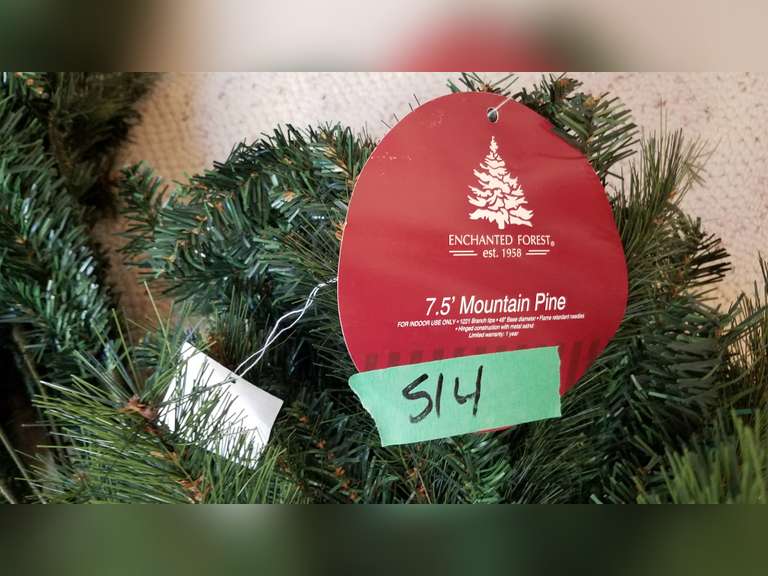 7.5 Ft Christmas Tree Adam Marshall Land & Auction, LLC