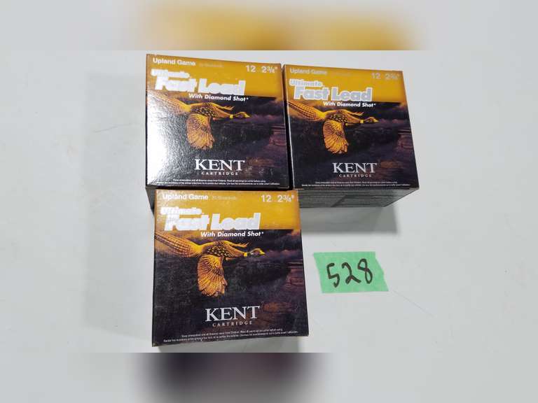Kent Cartridge Ultimate Fast Lead With Diamond Shot 12 GA, 2 3/4"(3 X