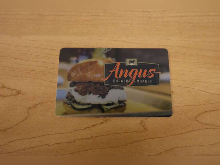 Angus Burgers Shakes 100 Gift Card Adam Marshall Land Auction LLC