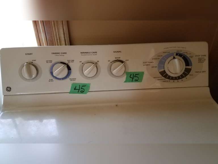 GE Electric Dryer Adam Marshall Land & Auction, LLC