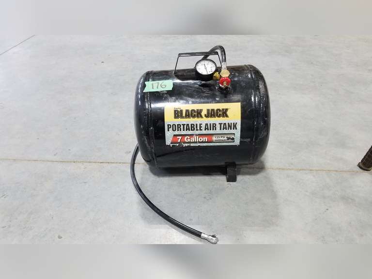 Black Jack 7 Gallon Air Tank Adam Marshall Land & Auction, LLC