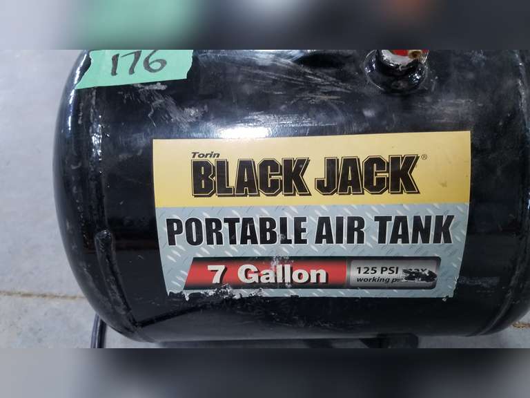 Black Jack 7 Gallon Air Tank Adam Marshall Land & Auction, LLC