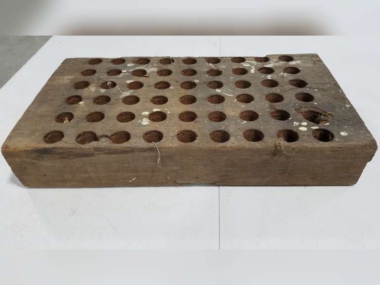 Reloading Shell Trays 20 GA Plastic (5 X 50 Slot), Wooden (54 Slot