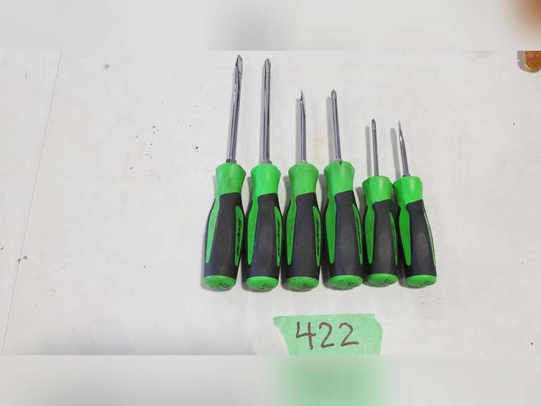 Snapon Screwdriver Set (6) Adam Marshall Land & Auction, LLC