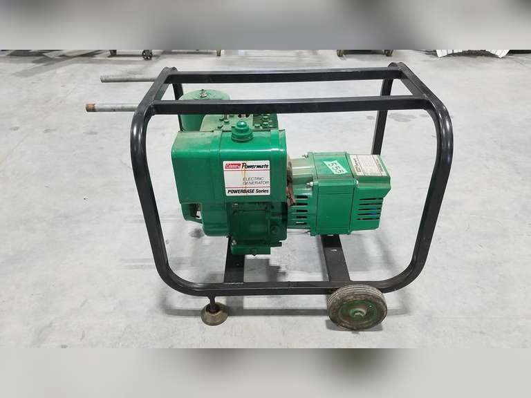 Coleman Powermate 8 HP, 4000 W Generator Adam Marshall Land & Auction