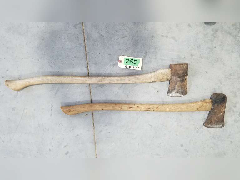 (2) Axes, Sledge Hammer, Crow Bar Adam Marshall Land & Auction, LLC