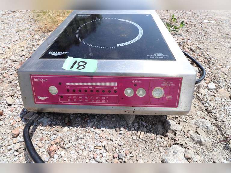 vollrath induction burner