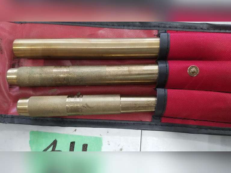 (2) Snapon Bronze Punch Set Adam Marshall Land & Auction, LLC