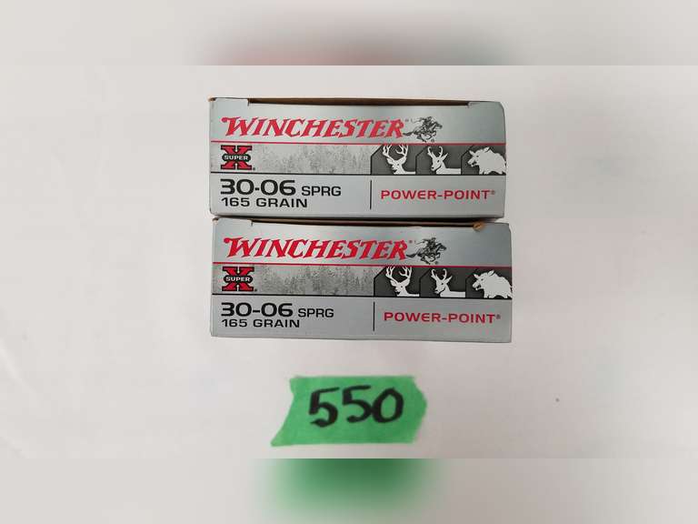 Winchester PowerPoint 3006 Sprg, 165 Gr (2 X 20) Adam Marshall Land & Auction, LLC