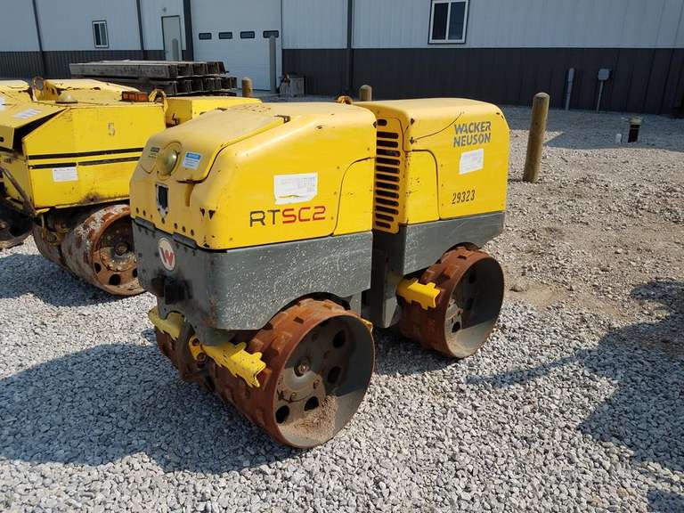 Wacker Nueson RTSC2 Walk Behind Padfoot roller - Adam Marshall Land ...