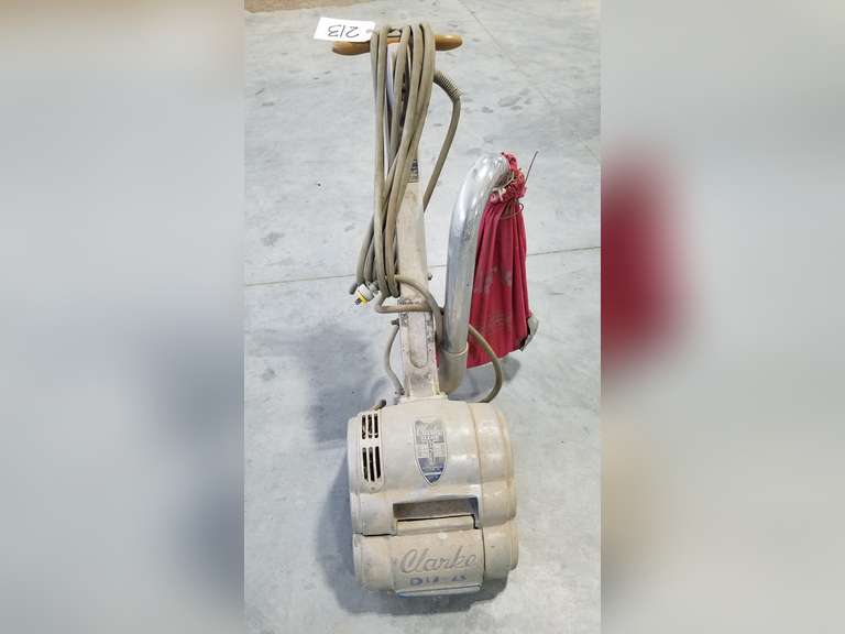 Clarke Floor Sander (Works) Adam Marshall Land & Auction, LLC