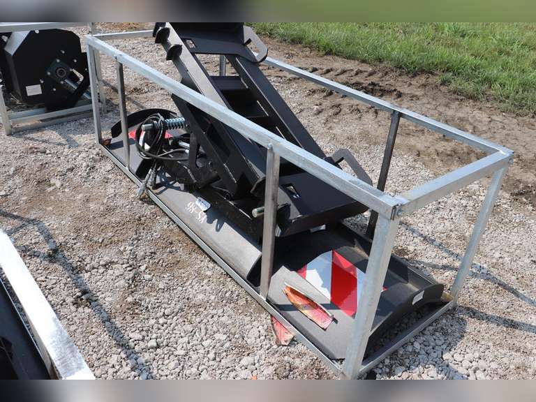 Unused 2021 Greatbear YS 86 Inch Hydraulic Snow Plow 86 Adam Marshall Land Auction LLC