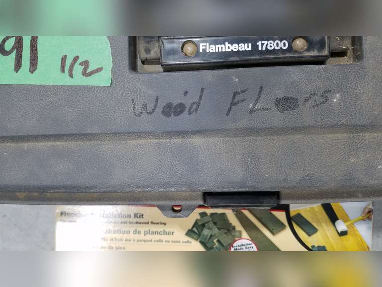 Wood Floor Installation Tools & Supplies W/Tool Box Adam Marshall