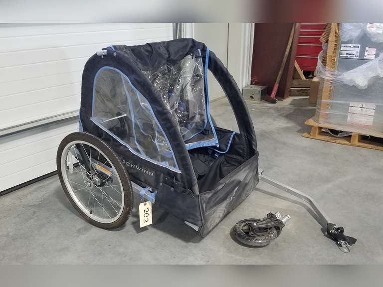 Schwinn Child Bike Trailer Adam Marshall Land & Auction, LLC
