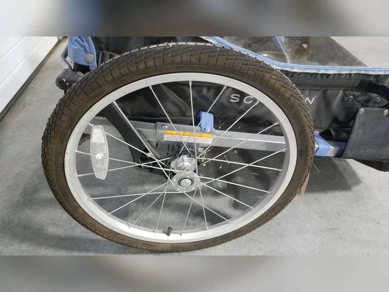 schwinn baby bike trailer
