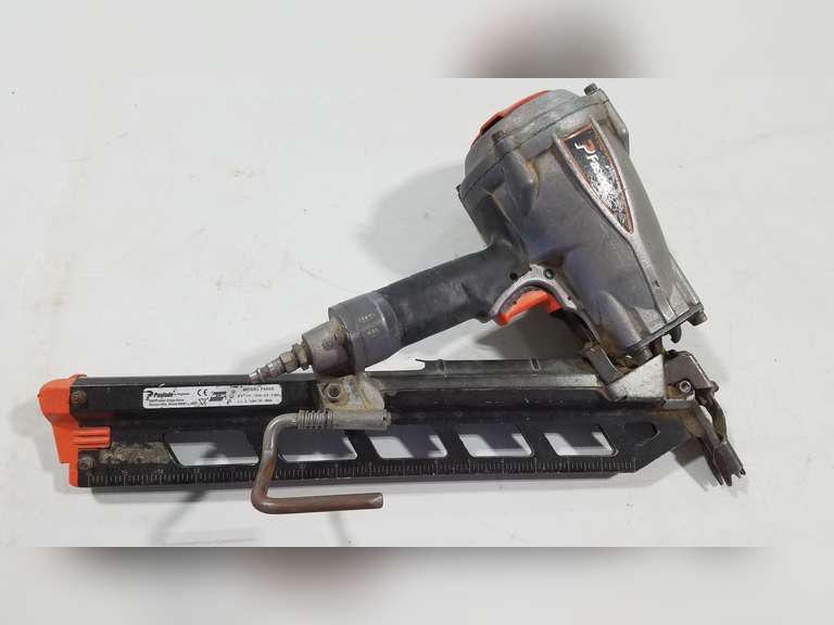 Paslode Model F350S Pneumatic Framing Nailer & Atro Round Head Coil Nailer Adam Marshall Land