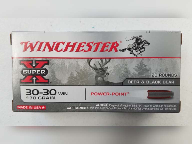 Winchester Super X Power Point 3030 Win, 170 Gr (2 X 20) Adam