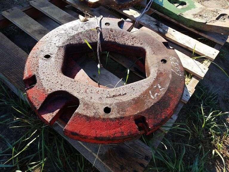 (2) IH Wheel Weights Adam Marshall Land & Auction, LLC